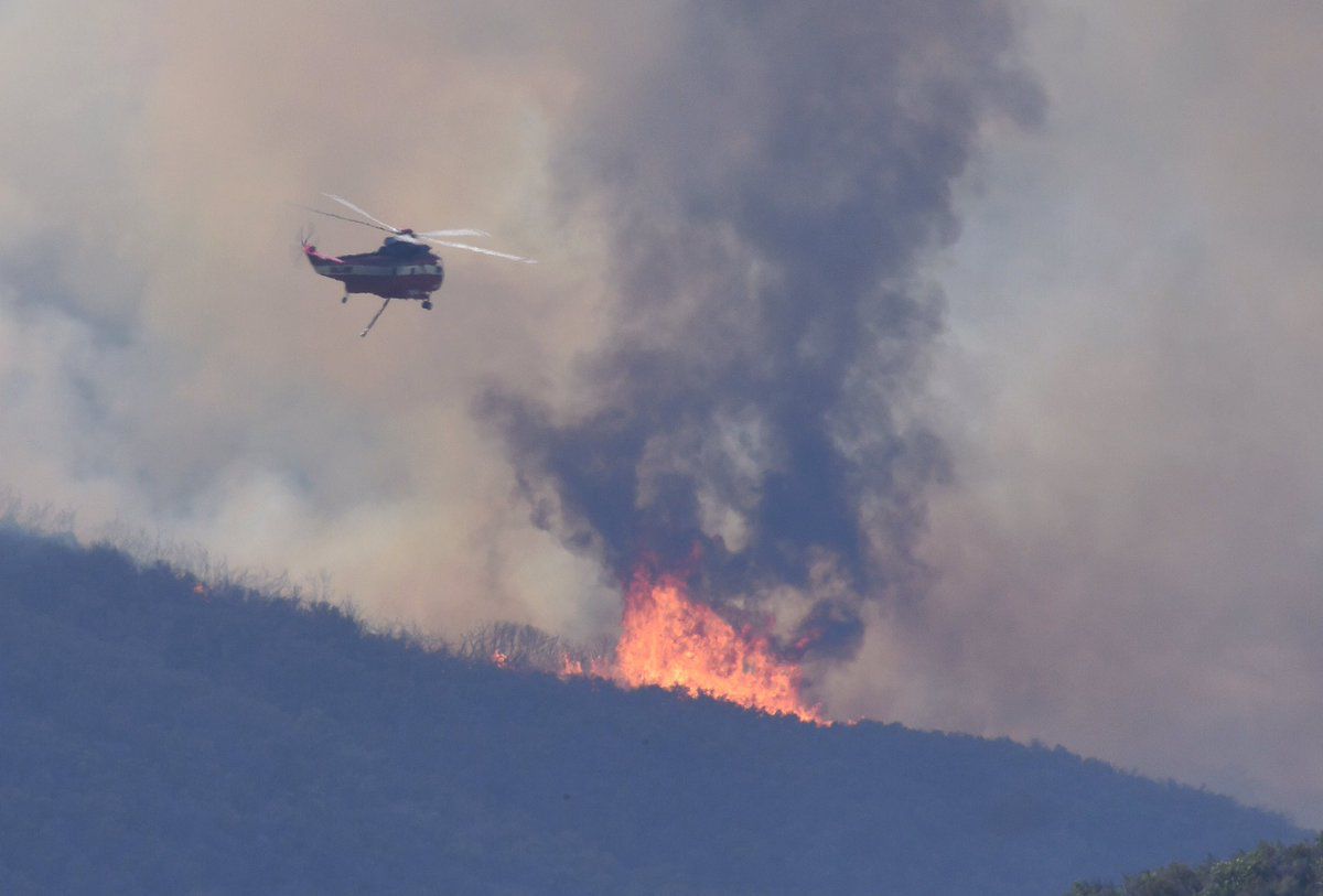 Whittier fire